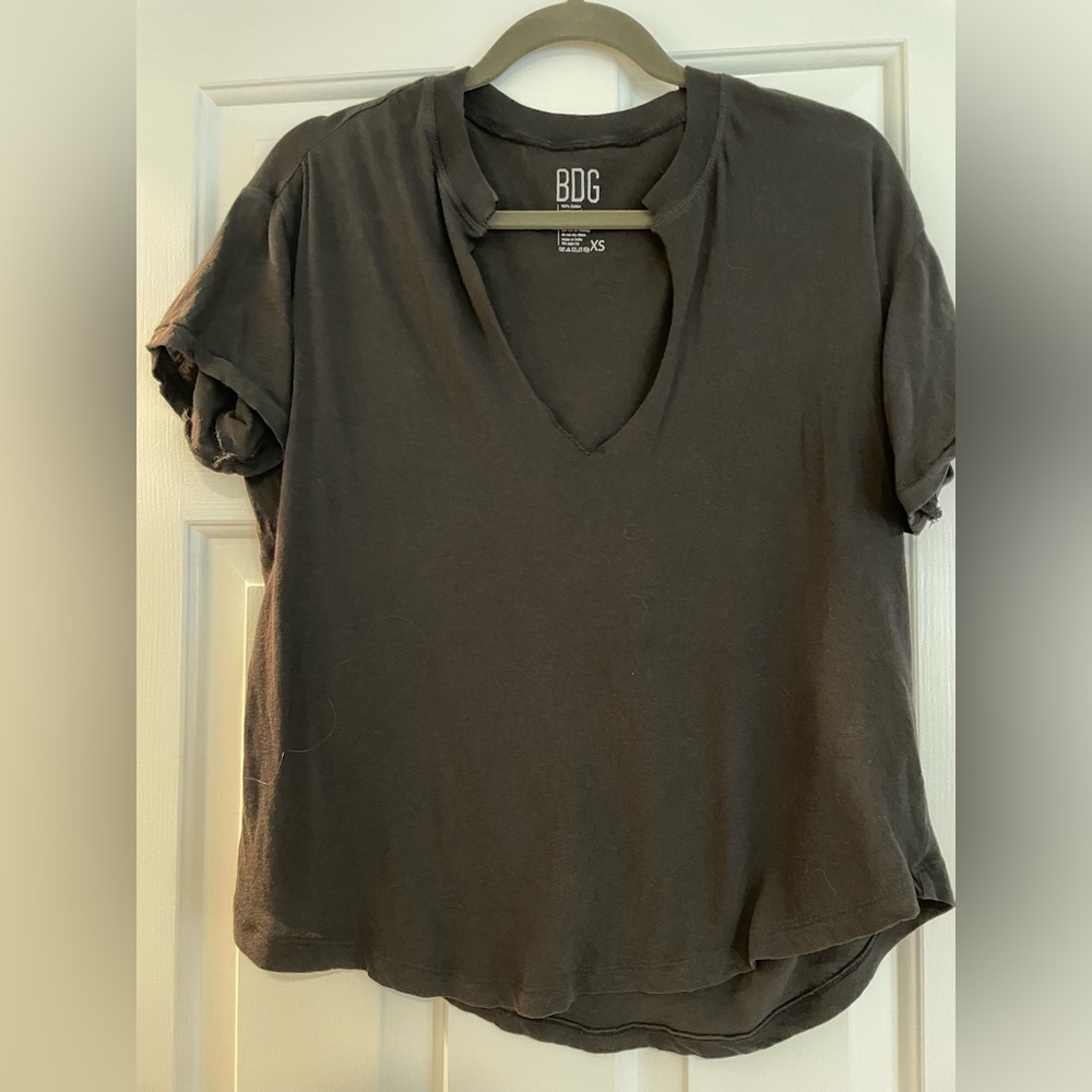 Free People gray tshirt. Size xs.